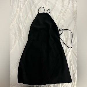 Meshki Diana Suiting Mini Dress - Black
